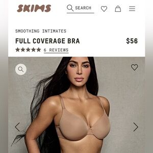 SKIMS smoothing bra